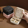 Portable Square Jewelry Box - DippedShop Wholesale - #5699