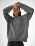 Solid Loose Sweater - DippedShop Wholesale - #4627