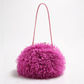 Fluffy Faux Fur Large Capacity Cloud Underarm Bag 6W10BBG2396