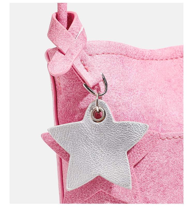 Cute Star Pendnat  Phone Crossbody Bag 6W10BBG1372