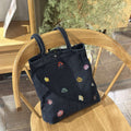 Cute Funny Animal Embroidery Lightweight Shoulder Bag 6W10BBG2501