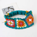 Floral Crochet Headwrap - DippedShop Wholesale - #2579