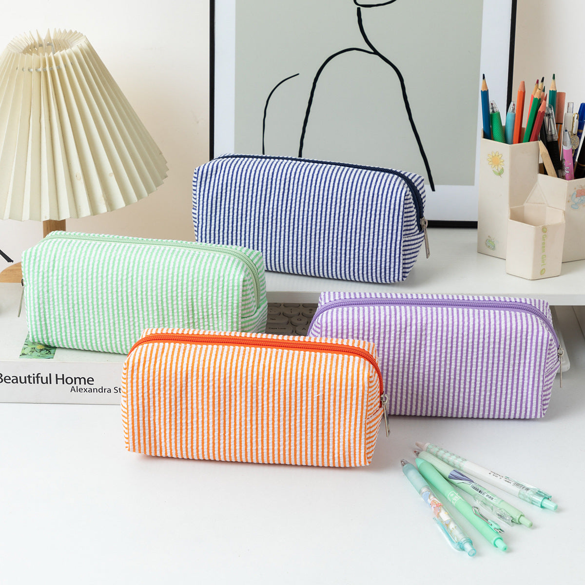 Large Capacity Student Stationery Organizer Bag MK2BLW6C5CO75