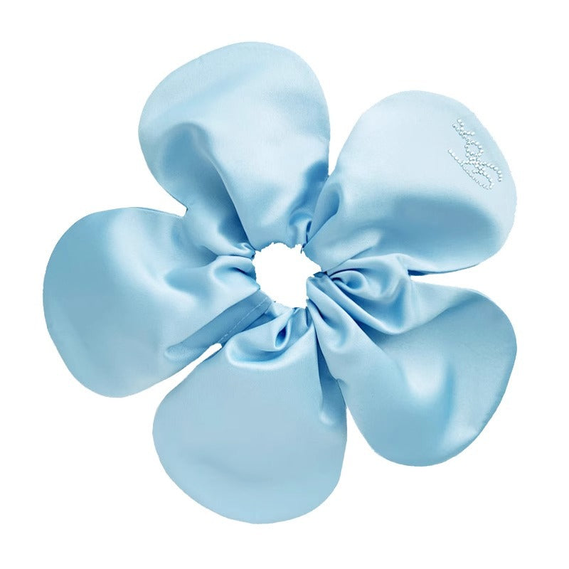 Flower Stretchy Hair Scrunchie - DippedShop Wholesale - #8035