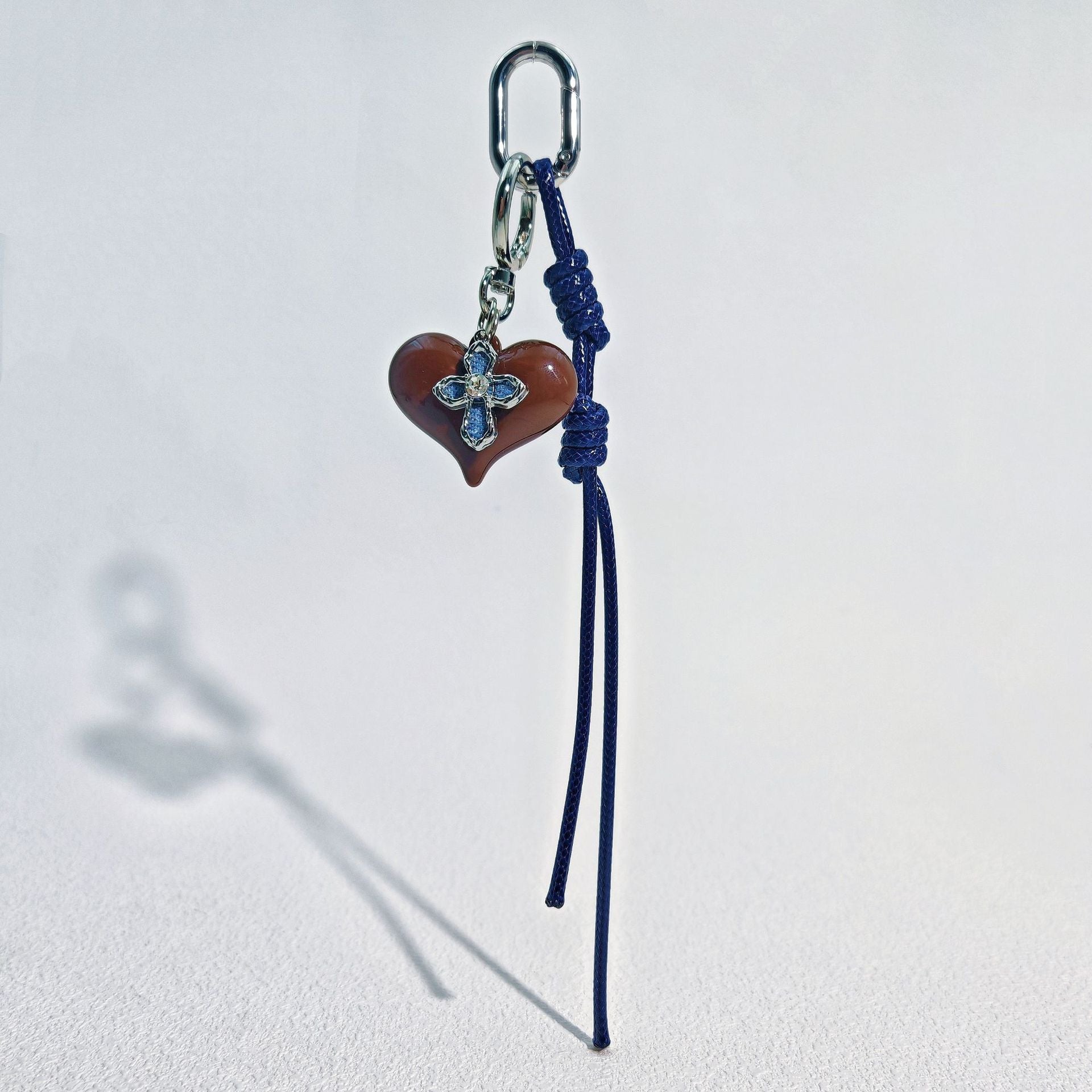 Heart Pendant Bag Charm - DippedShop Wholesale - #0307