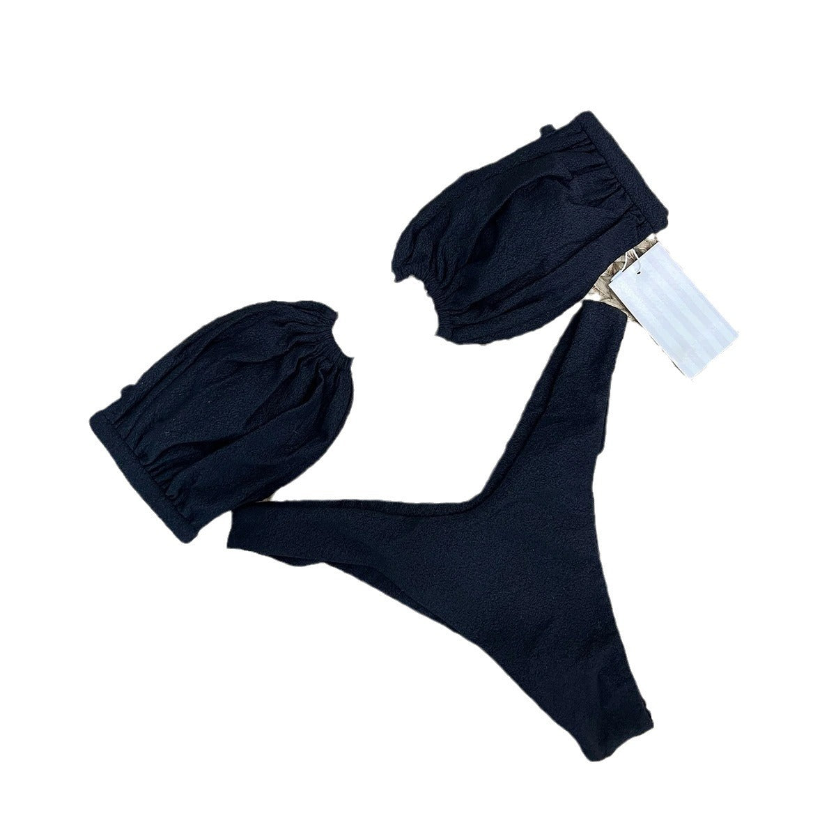 Strapless Triangle Bikini - DippedShop Wholesale - #2019
