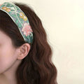 Sweet Floral Embroidery Non Slip Headband MK2PIM6W6HBD79