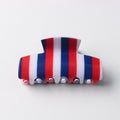 USA Flag Footprint Shape Nonslip Hair Clips 8AS6HCP66T