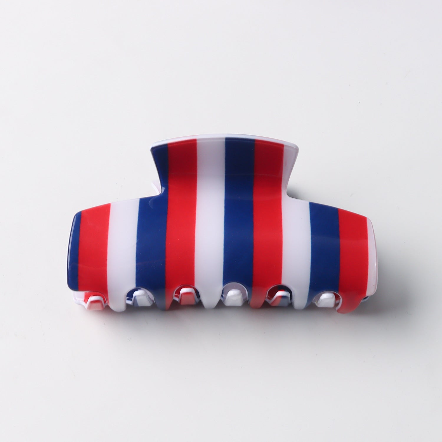 USA Flag Footprint Shape Nonslip Hair Clips 8AS6HCP66T