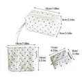 Cute Plaid Pattern Quilted Shell Makeup Bag MK2BW6S10BOB106