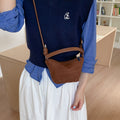 Simple Solid Color Dumpling Crossbody Bag 6W10BBG1870