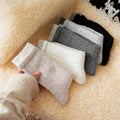 Color Block Double Ribbed Thickened Crew Socks 6W8FSO660