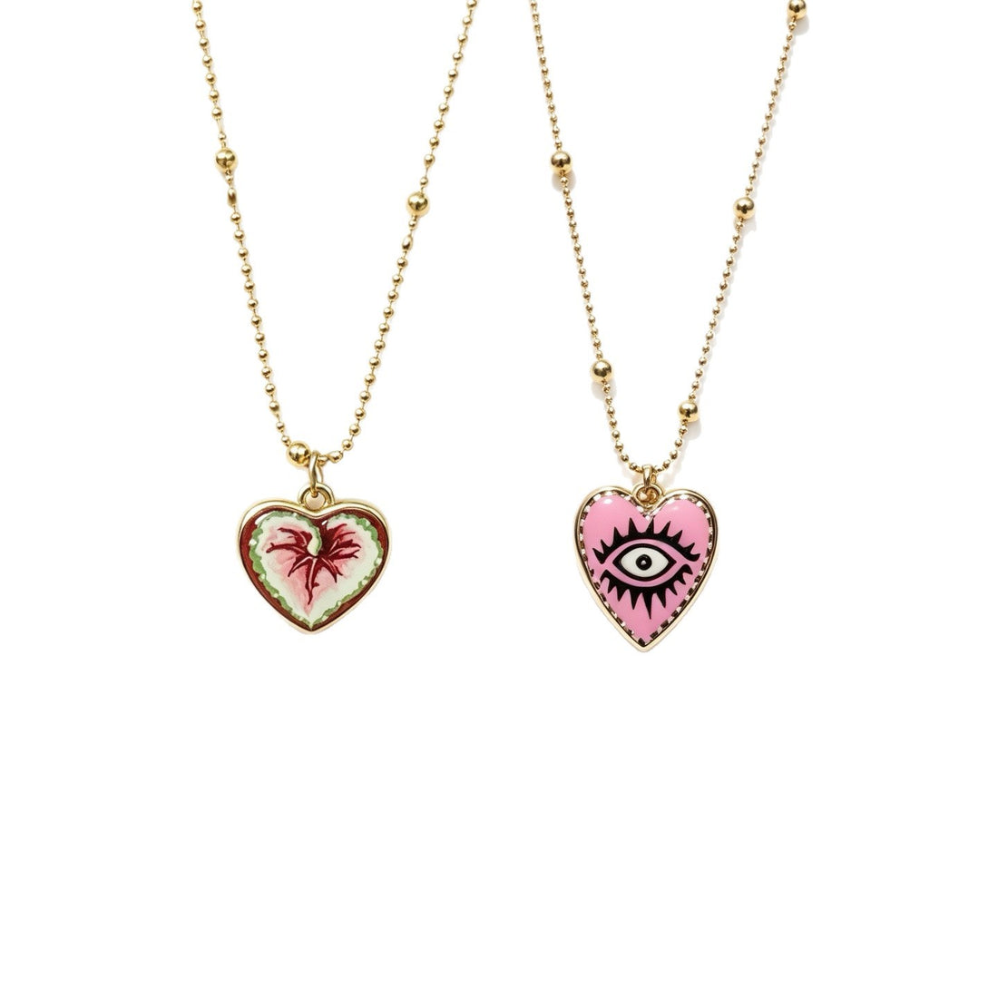 Evil Eye Heart Choker - DippedShop Wholesale - #9555