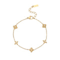 Delicate Gold-Tone Zircon Star - DippedShop Wholesale - #3619
