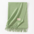 Versatile Solid Color Imitation Cashmere Scarf 6W6NSW278