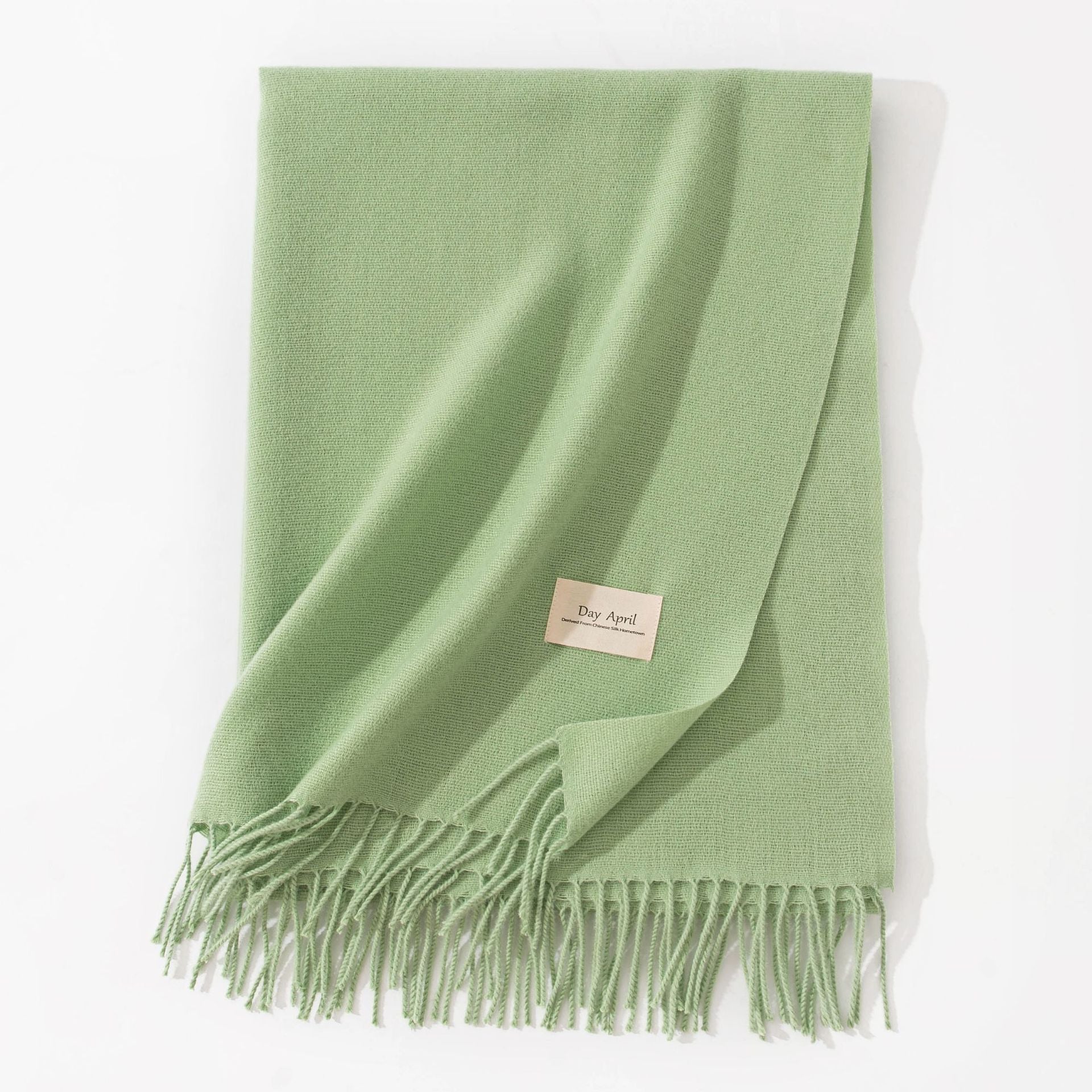Versatile Solid Color Imitation Cashmere Scarf 6W6NSW278