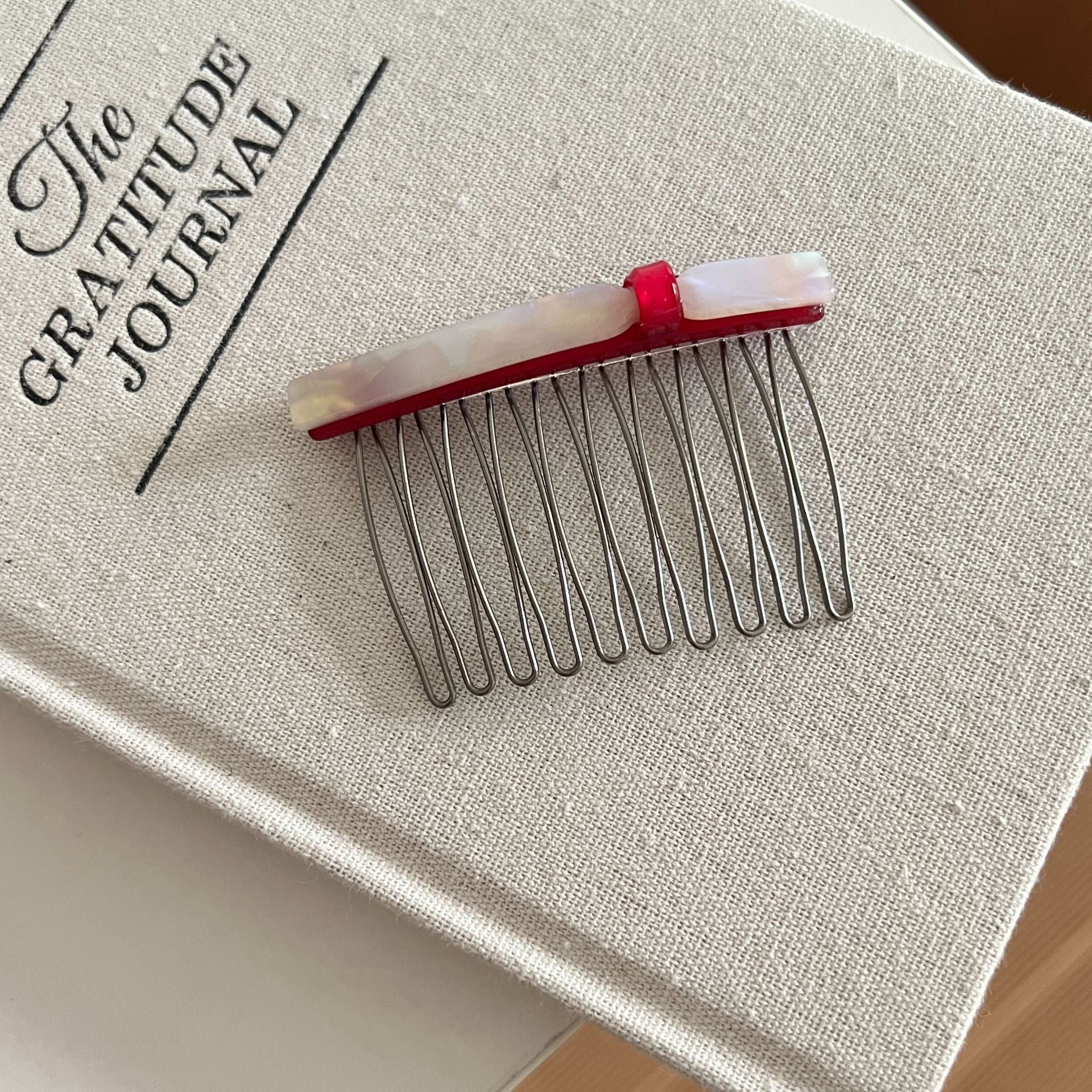 Acetate Flyaway Hair Taming Hair Comb Clip MK2MBEP6W6HPN11