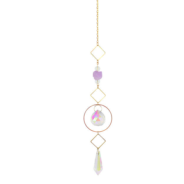 Stone Crystal Wind Chime - DippedShop Wholesale - #9923