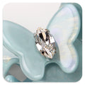 Elegant Rhinestone Butterfly Acetate Hair Claw MK2PPM6W6HCP345