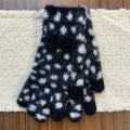 Plush Bowknot Warm Gloves - DippedShop Wholesale - #1955