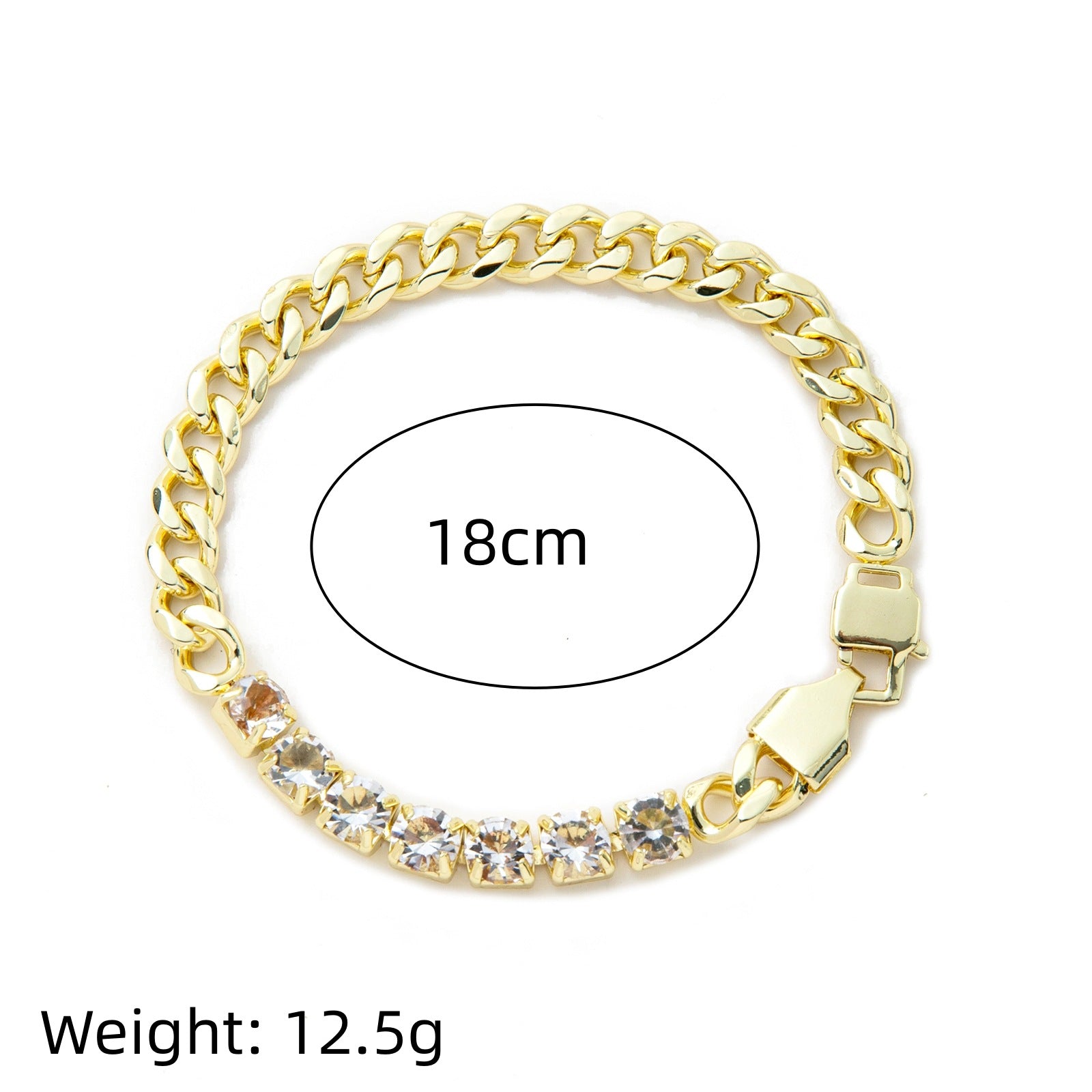Chunky Rhinestone Choker - DippedShop Wholesale - #1667