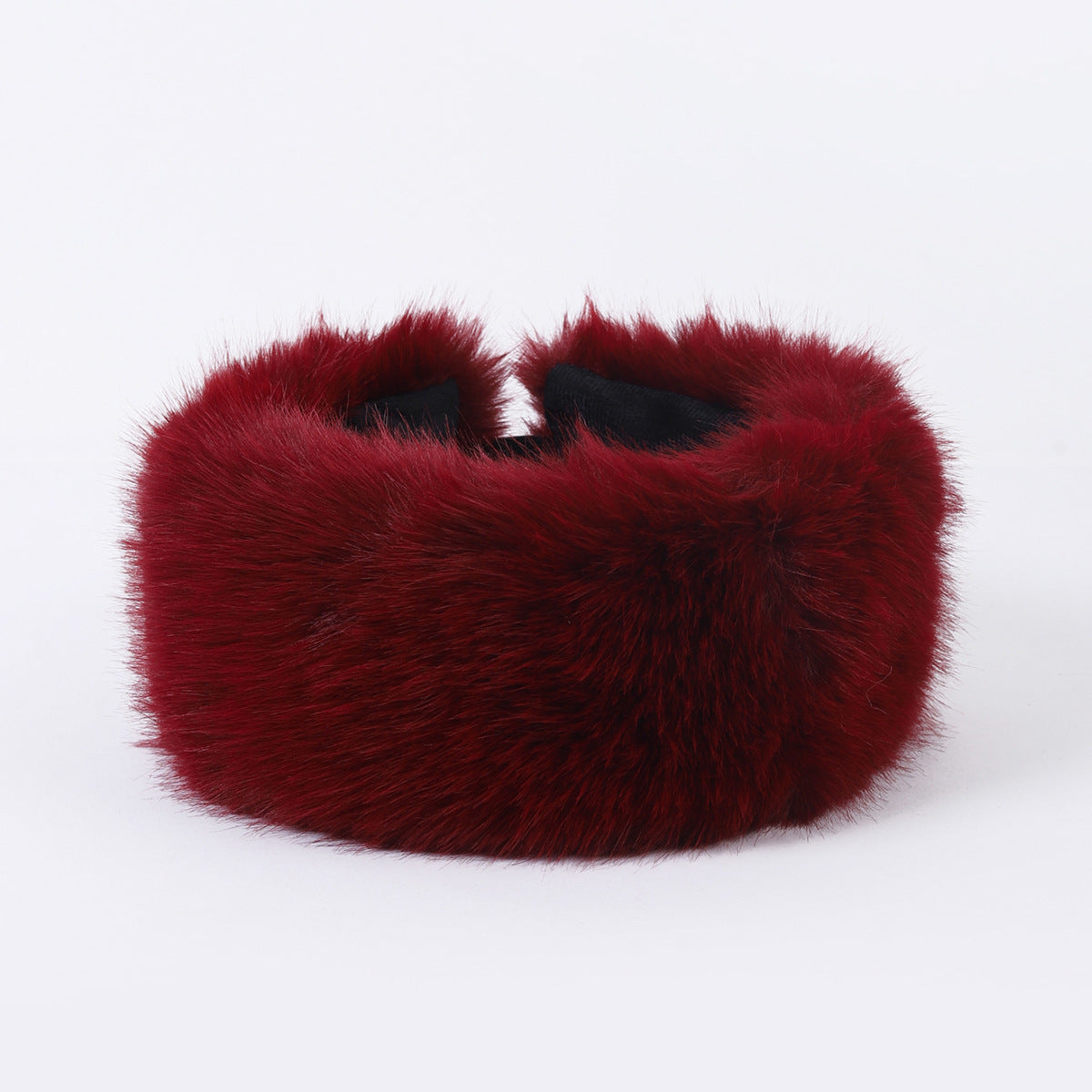Faux Fur Earmuff Headband - DippedShop Wholesale - #0179