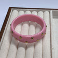 Punk Style Round Rivet Wide Ba - DippedShop Wholesale - #9635
