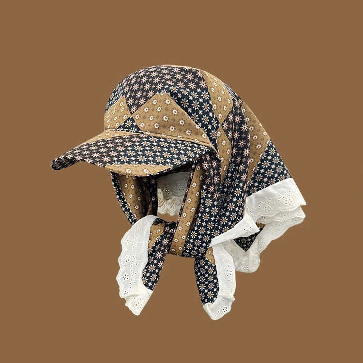 Fashion Leopard Print Scarf Bandana Baseball Cap 8BK6HAT188L