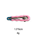 Sweet Color Block No Crease Hair Clip 6W6HCP1640