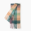 Colorful Plaid Tassel Warm Scarf 6W6NSW275