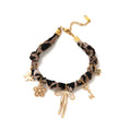 Stylish Rope Braided Bowknot Pendant Necklace 6W6JNC642