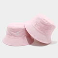 Cute Dog Embroidery Reversible Bucket Hats MK2COK6W6HAT362
