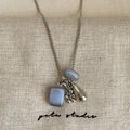 Elegant Natural Stone Pendant Choker Necklace 6W6JNC427