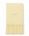 Elegant Pearl Bowknot Warm Tassel Scarf 6W6NSC128