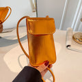 Glossy PU Leather Crossbody Mini - DippedShop Wholesale - #0931