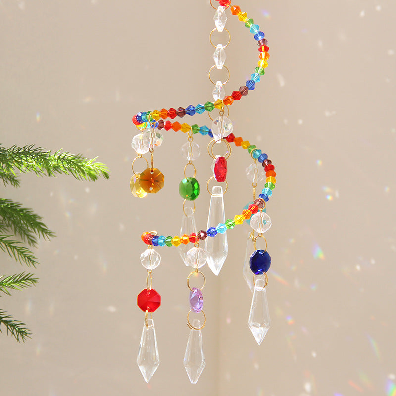 Iridescent Crystal Suncatcher - DippedShop Wholesale - #3139