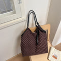 Contrast Striped Shoulder Bag - DippedShop Wholesale - #8355