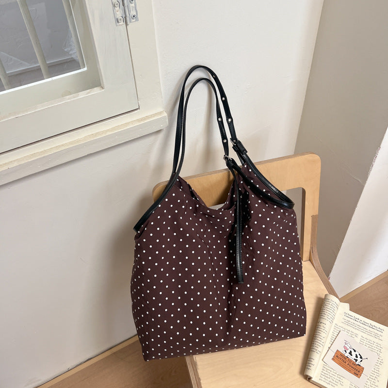 Contrast Striped Shoulder Bag - DippedShop Wholesale - #8355