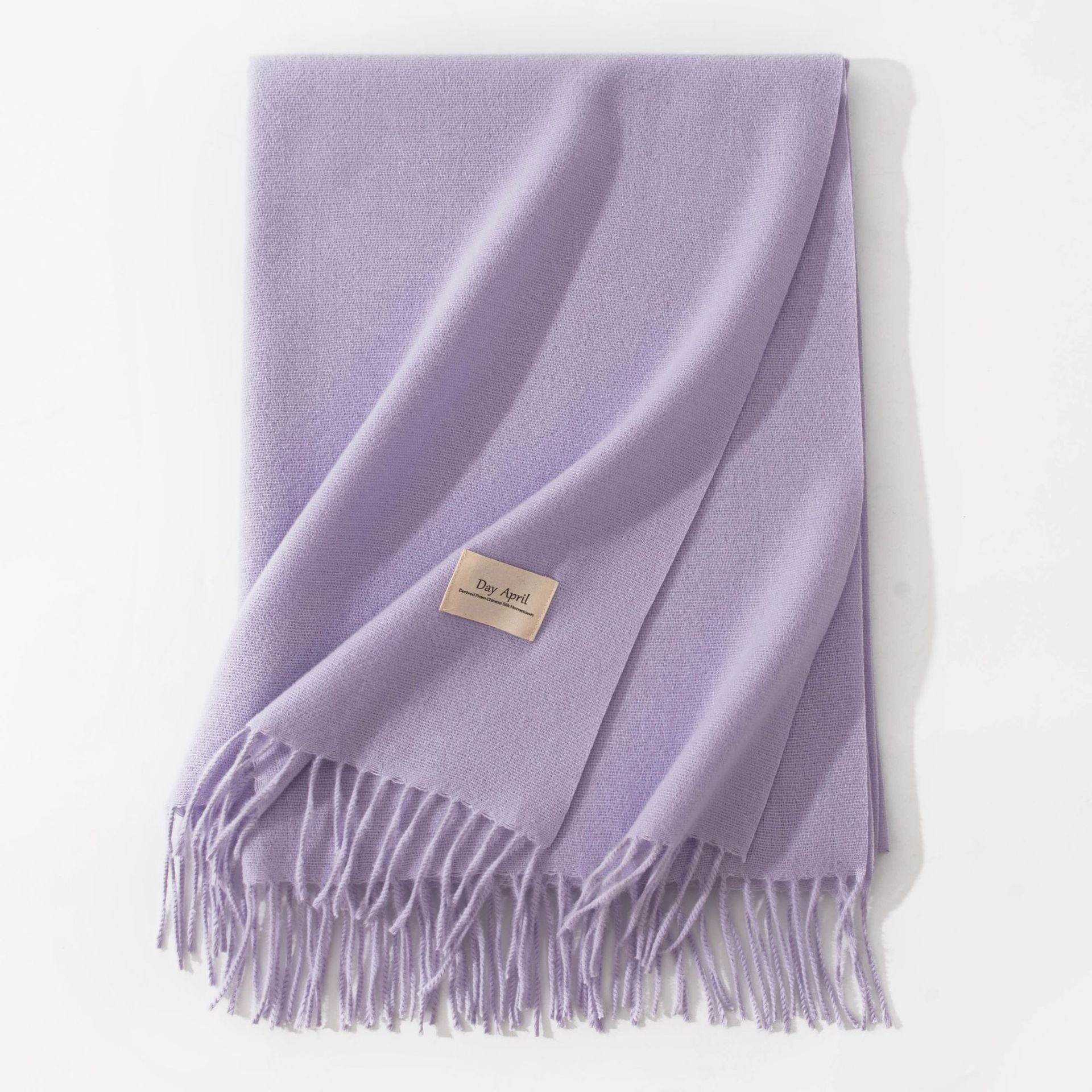 Versatile Solid Color Imitation Cashmere Scarf 6W6NSW278