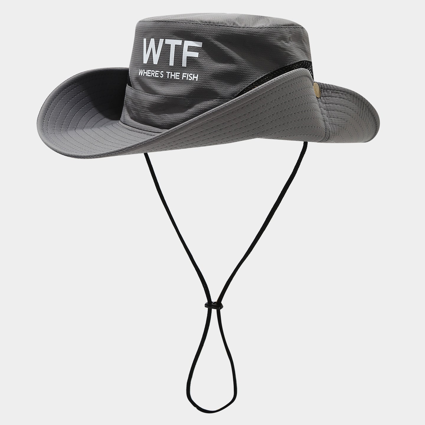 Trendy Letter Print Breatheable Safari Boonie Hat 8BK6HAT177L