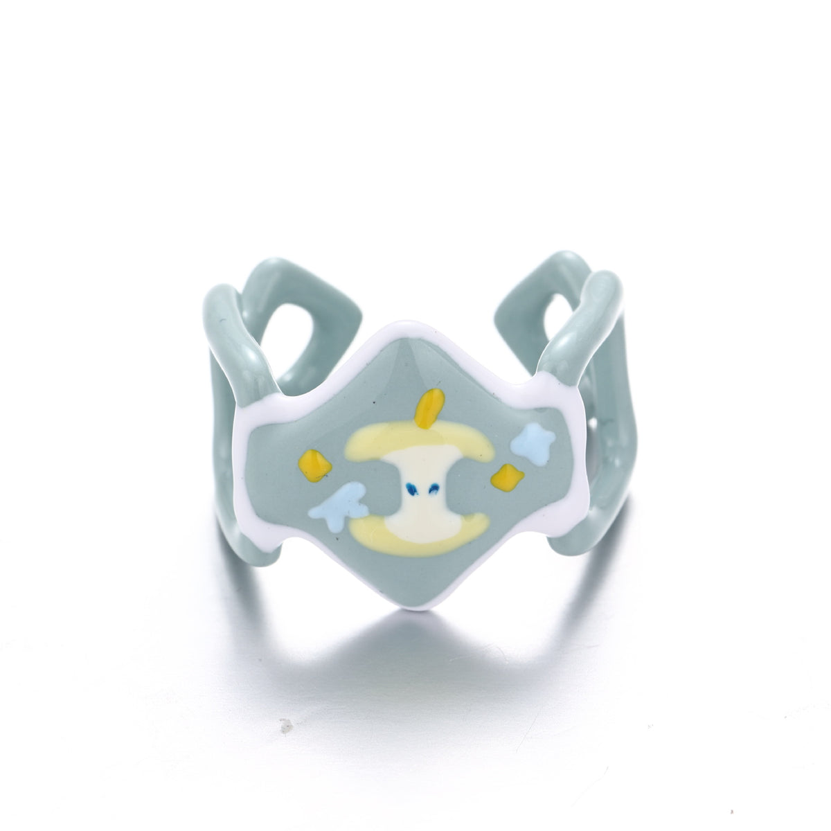 Polka Dot Enamel Ring - DippedShop Wholesale - #4755