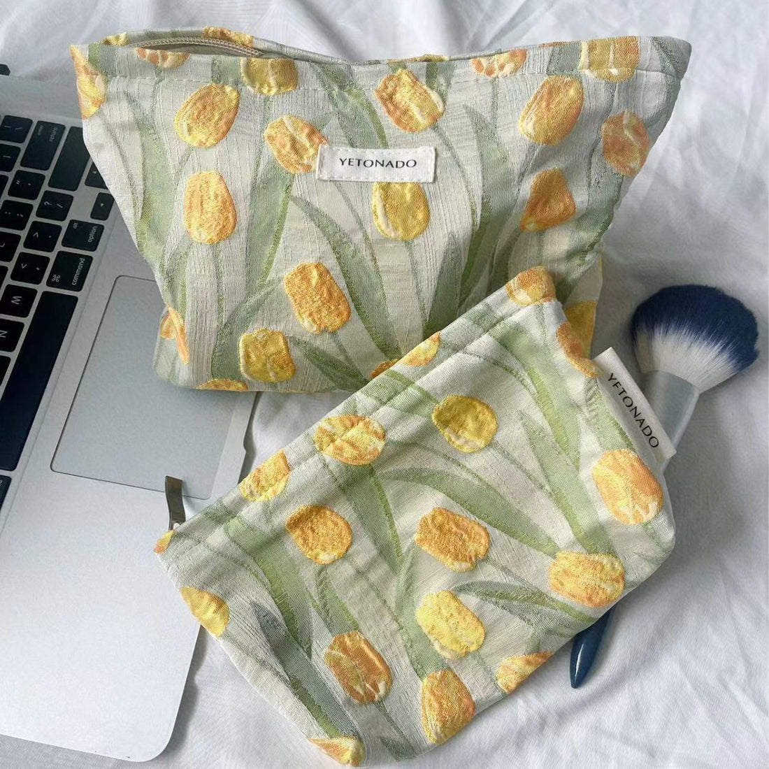 Vintage Tulip Makeup Bag - DippedShop Wholesale - #1139