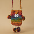 Creative Monster Colorful Crochet Crossbody Bag MK2CCR6W10BBG434