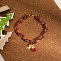 Handmade Bowknot Christmas Bracelet - DippedShop Wholesale - #2051
