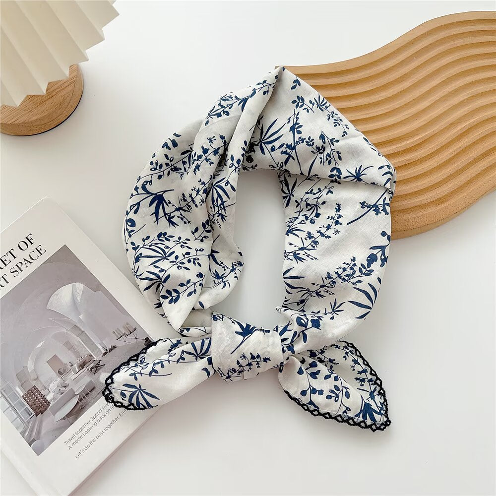 Animal Print Silk Scarf - DippedShop Wholesale - #3747