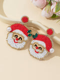 Santa Claus Stud Earrings - DippedShop Wholesale - #1059