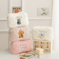 Plush Rabbit Cosmetic Bag - DippedShop Wholesale - #8131