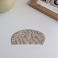 Checkered Half-Moon Combs - DippedShop Wholesale - #6979