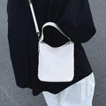 Casual Woven Bucket Bag - DippedShop Wholesale - #7027