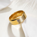 Vintage Gold Plated USA Flag Ring 8ZA6JRG207T